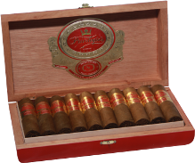 Caja Diplomáticos con 20 puros Logo R. Pax