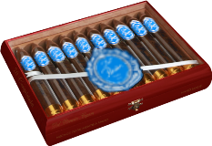Caja Conquistador 20 Puros Logo R. Pax